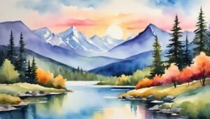 Watercolor Landscape Tutorials