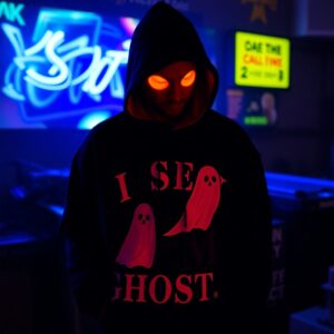 i see ghosts hoodie